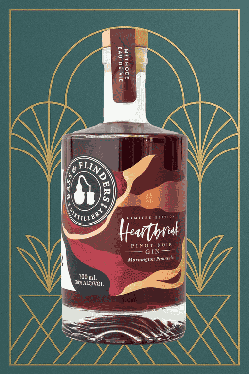Bass &amp; Flinders - Heartbreak Pinot Noir Gin 700mL