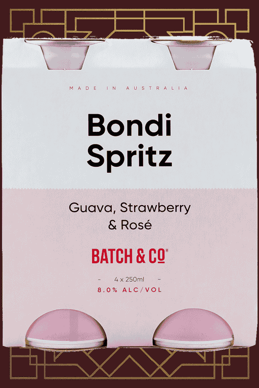 Batch &amp; Co - Bondi Spritz Guava Strawberry &amp; Rose 250mL