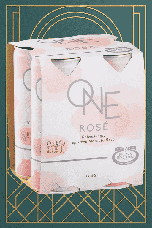 Brown Brothers - One Rosé Moscato Spritz 250mL