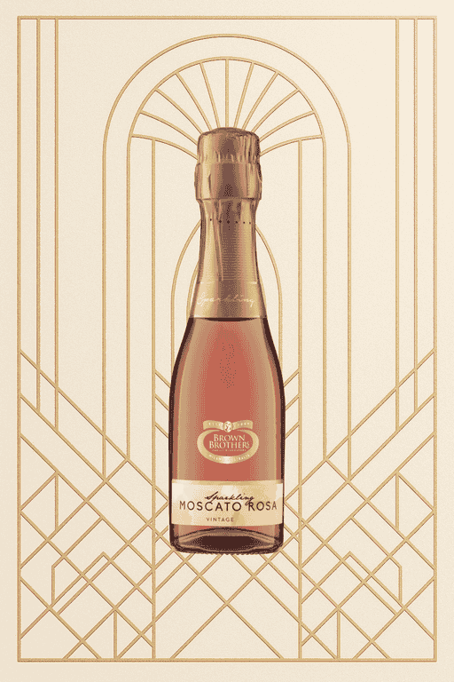 Brown Brothers - Sparkling Moscato Rosa 200mL