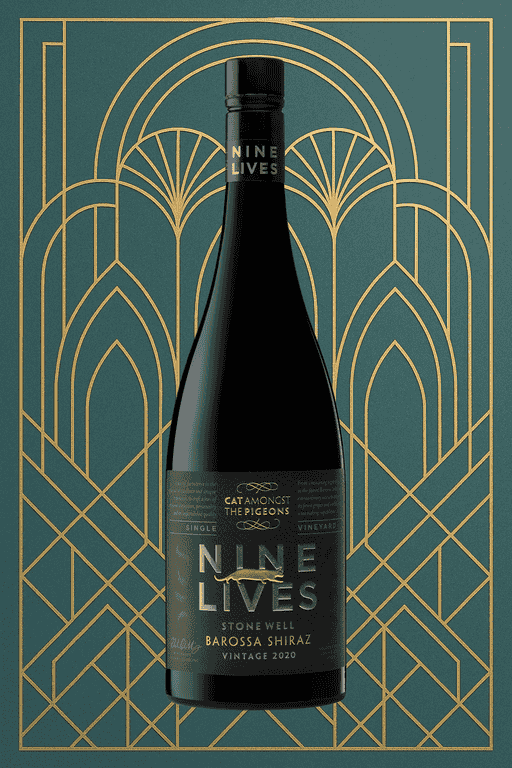 Cat Amongst The Pigeons - Nine Lives Stone Well Shiraz